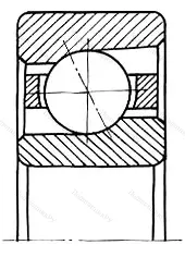 Модификация подшипника 26315Л размер 75x160x37