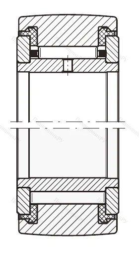 Игольчатый подшипник NATV 8 PP A