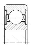 Подшипник  6015-ZZ (80115) размер 75x115x20
