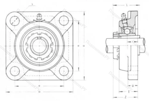 Подшипниковый узел UKF 215 в Москве