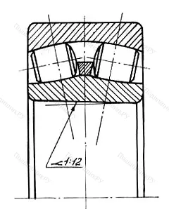 Модификация подшипника 153522Н размер 110x200x53 ГПЗ-11 от производителя  ГПЗ-11