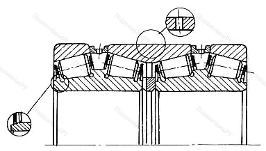 Модификация подшипника 778/1320 размер 1320x1850x1027 от производителя  ГПЗ-9
