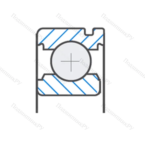 Подшипник шариковый радиальный 3TM-SX 05B 71NC 3V 1