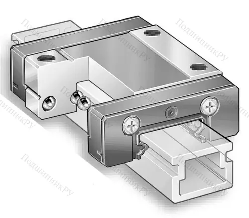 Каретка коррозионностойкая, двухрядная KWEM 15-G 2-G 2-B-V 0 в Москве