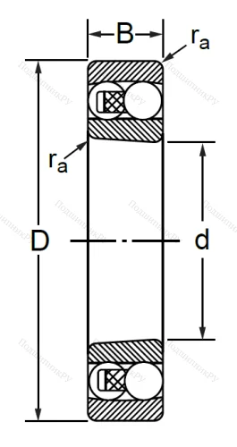 Двухрядный шариковый подшипник 1315 K в Москве