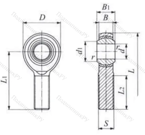 Шарнирная головка POSB 5 в Москве