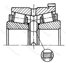 Подшипник  697711 размер 55x100x65