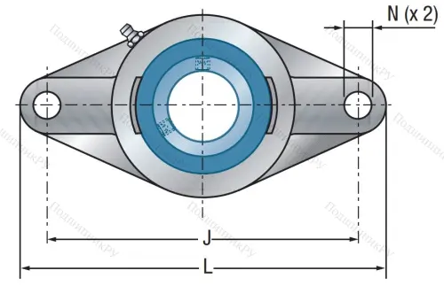 Подшипниковый узел SUCFL 208 в Москве