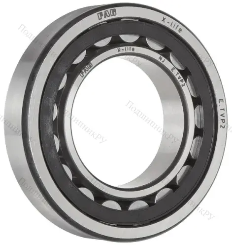 Роликовый цилиндрический подшипник NJ 208 E XL TVP 2 от производителя  FAG