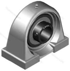 Высокотемпературный подшипниковый узел UCPA 205 BHTS ZZ GR CG 350° BECO в Москве