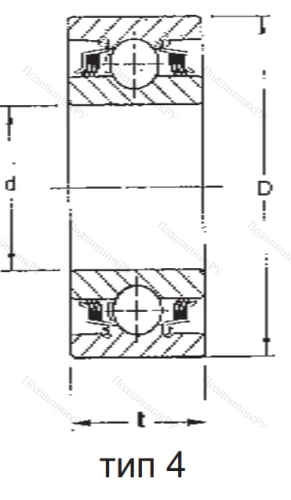 Радиальный шариковый подшипник W 211 PP 3 FBJ в Москве
