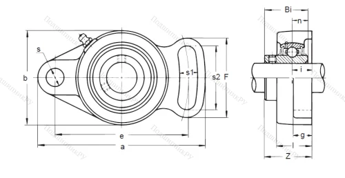 Подшипниковый узел UCFA 208 в Москве