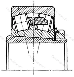 Подшипник 23060CAK/W 33+OH размер 280x460x118/168