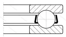 Модификация подшипника 4-8113 размер 65x90x18