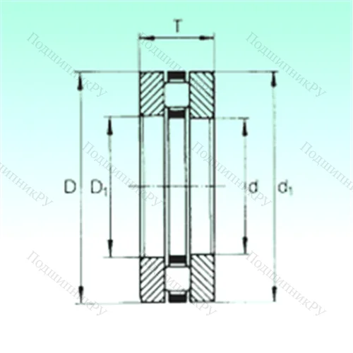 Подшипник роликовый упорный 81214TN