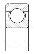 Подшипник  50220 (6220N) размер 100x180x34
