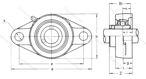 Подшипниковый узел UCFL 206 в Москве