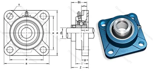Подшипниковый узел UCF 216 в Москве