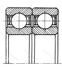 Модификация подшипника 65-190206Р размер 30x62x32