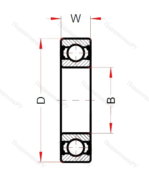 Высокотемпературный подшипник 6202 BHTS ZZ 280° (BECO)