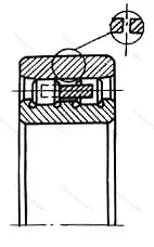 Подшипник  NN 3084 (3282184) размер 420x620x150