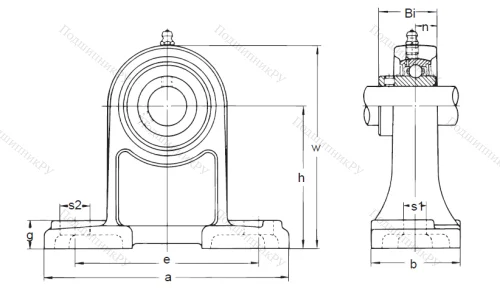 Подшипниковый узел UCPH 204 в Москве