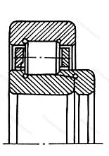 Подшипник  NJ 2312+HJ 2312 (62612) размер 60x130x55/46 от производителя  SKF