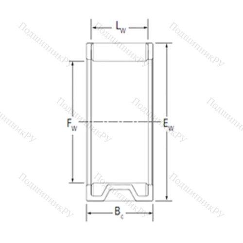 Подшипник игольчатый радиальный 20VS 2614CP-2