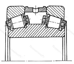 Подшипник  847834 размер 170x320x154