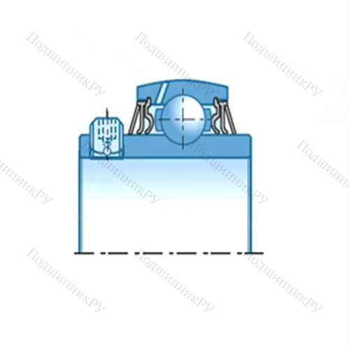 Подшипник шариковый радиальный UCX 18