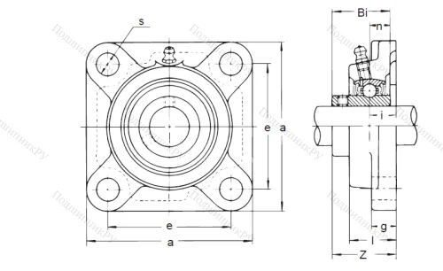 Подшипниковый узел UCF 211 в Москве