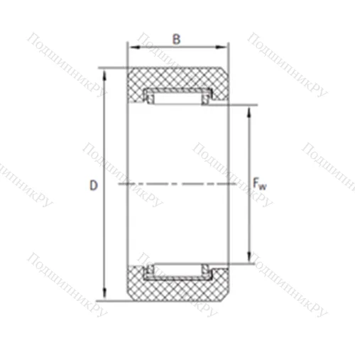Подшипник роликовый радиальный F-228712.4