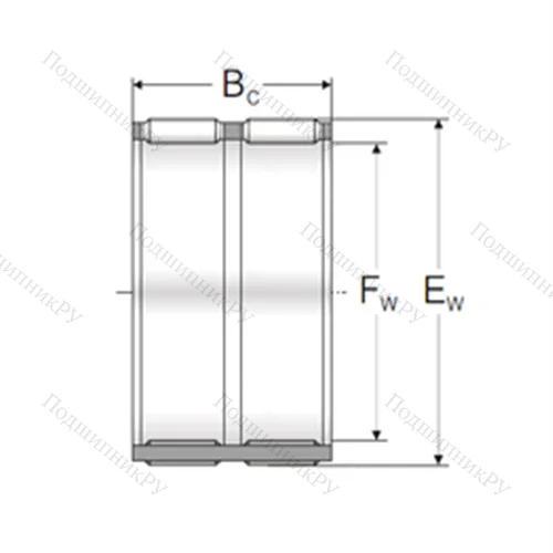Подшипник игольчатый радиальный K 65X 73X 47ZWTH