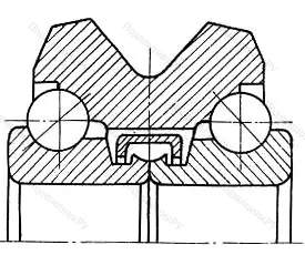 Модификация подшипника 4В0-776801ХУ размер 12,75x51,615x38