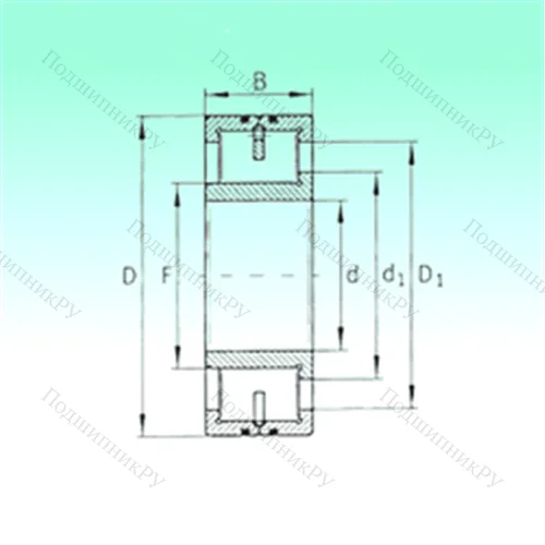 Подшипник роликовый радиальный LSL 192316