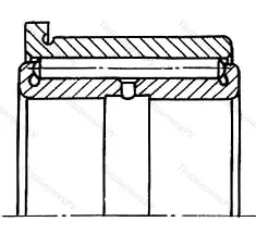 Модификация подшипника 284913 размер 67x102/117x51,2/58