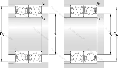 Подшипник S 7209 ACD/HCP 4A