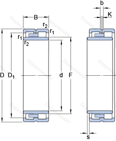 Подшипник NNU 4938 B/SPW 33 в Москве