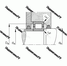 Подшипник NU 2206-E-TVP 2