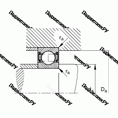 Подшипник 62209-2RSR