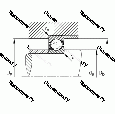 Подшипник 7210-B-TVP